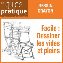 Facile : dessiner les vides et pleins des chaises de jardin - Guide Pratique Numérique