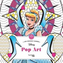 Grands Carrés Disney Pop Art - Coloriages anti-stress - Nathalie Lavaud
