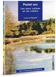 Pastel sec - Les eaux calmes et les reflets, par Lorenzo Rappelli