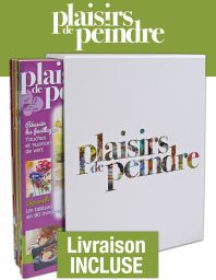 L'écrin collector pour vos magazines Plaisirs de peindre - Reliure pour 12 magazines