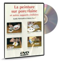 La peinture sur porcelaine et autres supports similaires DVD vidéo Lynda Howarth et Moira Neal