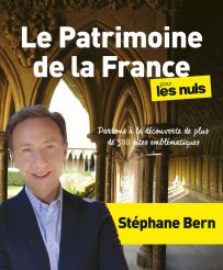 Livre Le patrimoine de la France pour les nuls Stéphane Bern First Editions 9782412047071