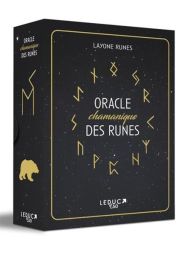 L'oracle chamanique des runes - Layone Runes – 25 cartes - Editions Leduc Eso