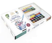 Initiation à l'aquarelle Achat Coffret 9782295015273