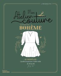 Mon atelier couture : inspiration bohème livre 9791032308905