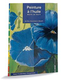 Peinture à l'huile - Motifs de fleurs