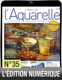 TELECHARGEMENT : L'Art de l'Aquarelle n°35 Achat Diverti Store