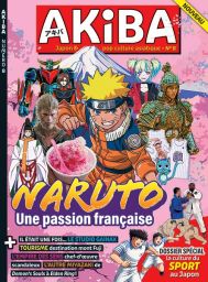 NARUTO, une passion française - magazine AKIBA n°8 Diverti éditions