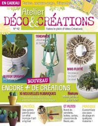atelier déco et créations tendances origamis bricolage macramé terrazzo