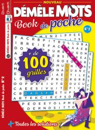 Démêle Mots Book de poche n°2 achat revue Diverti Editions mots mêlés pêle mêle