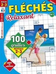Magazine Fléchés Relaxant 01 - 100 grilles Niveau 2-3 - Diverti Editions