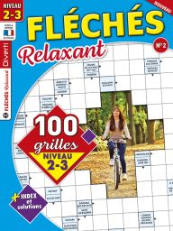 Magazine Fléchés Relaxant 02 - 100 grilles Niveau 2-3 - Diverti Editions