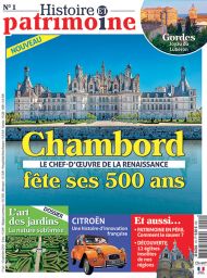 Histoire et patrimoine n°1 - Chambord fête ses 500 ans - Achat Diverti Store