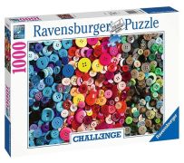 Puzzle Challenge 1000 pièces - boutons - 4005556165636