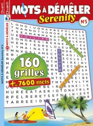 Magazine Mots à Démêler Serenity n°5 - 160 grilles - Diverti Editions