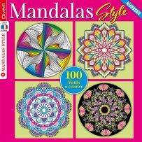100 motifs à colorier dans ce nouveau magazine de Mandalas Style - Petit Format - Achat magazine sur Divertistore