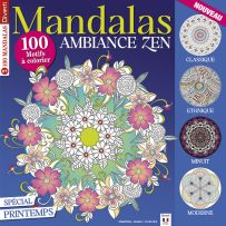 magazine mandalas zen printemps diverti éditions