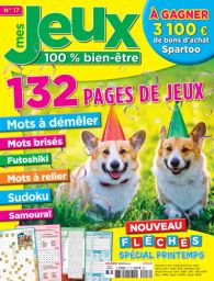 Divertissez-vous avec 132 pages de jeux grâce à votre magazine Mes Jeux 100% Bien-Etre - Achat Magazine sur Divertistore