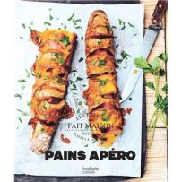 Livre de cuisine Pains apéro – pains garnis maison dorés et croustillants, recettes faciles pour apéritifs conviviaux.