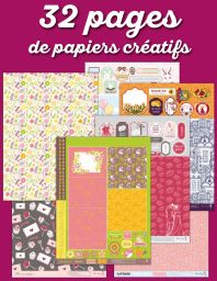 planches etiquettes papiers scrapbooking
