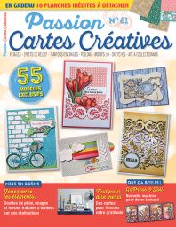 Le magazine Passion Cartes Créatives n°61 - Vos modèles exclusifs