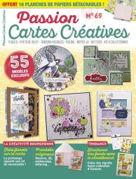 Passion Cartes Créatives n°69 cartes de saison, invitations, signets, remerciements
