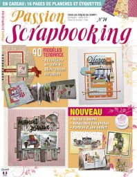 magazine passion scrapbooking scrap européen scrap américain tendances mini-album