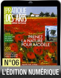 La version numérique du hors serie Prenez la nature pour modèle, un numéro spécial paysage pour tous les peintres : pour l'aquarelle, le pastel, le dessin de croquis, l'huile…
