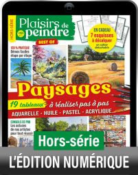 TELECHARGEMENT : Peindre les paysages - Plaisirs de Peindre hors-série n°1 2024