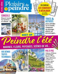 Démos Peindre l'été magazine Hors-série Plaisirs de Peindre Best Of n°38