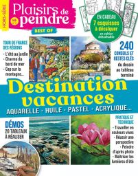 Peindre les vacances - magazine Plaisirs de Peindre hors-série n°2 (Best Of)