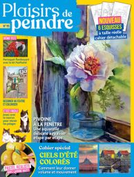 Plaisirs de Peindre n°95 - Avec les esquisses à taille réelle