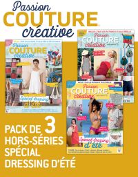 Magazines Passion COUTURE créative pochette promo de 3 hors-séries Dressing d'été