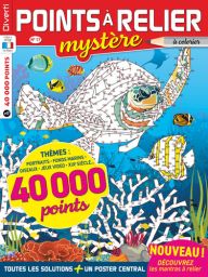 Points à relier mystère 17 - Portraits, fonds marins, oiseaux, jeux vidéo, XIXe siècle - magazine en vente sur divertistore.com
