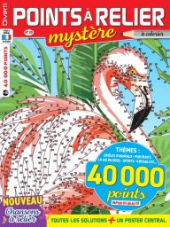 Points à relier mystère 20 - Thèmes : Drôles d'animaux - portraits - la vie en rose - sports - Versailles - Achat magazine sur Divertistore.com