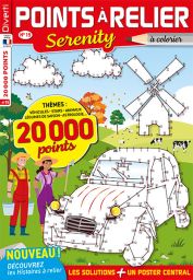 Découvrez les histoires à relier de Points à relier Serenity - Achat magazine sur Divertistore.com