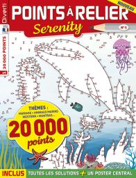 Points à relier Serenity n°5 Thèmes mariage, animaux, western, mantras achat livres Diverti Editions