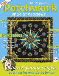 Pratique du Patchwork numero 15 broderie