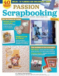 Passion Scrapbooking n°113 - Scrap d’Hiver : Poésie, Couleurs et Créations Inspirées