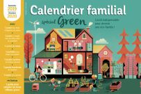 Calendrier familial special Green