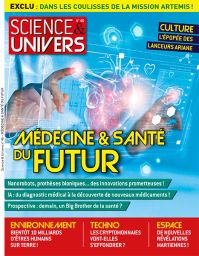Avec l'avènement de l'IA, découvrons ses conséquences sur la santé et la médecine de demain dans ce nouveau numéro de Science et Univers - Achat magazine sur Divertistore