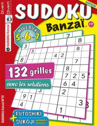 Le nouveau défi ultime pour les passionnés de sudoku : Plongez dans des grilles variées et stimulantes, conçues pour tester vos compétences et offrir des heures de plaisir logique. Prêt à relever le défi ? Achat magazine sur Divertistore