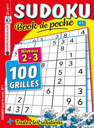 Nouveau, le Sudoku Book de Poche n°1 à emporter avec vous - Achat magazine sur Divertistore