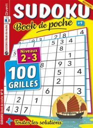 Plongez-vous dans le monde fascinant des sudokus avec ce numéro comprenant 100 grilles de niveau 2-3 ! Offrez-vous un moment de divertissement intellectuel ! Achat magazine sur Divertistore.com
