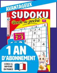 Abonnement 1 AN à SUDOKU de Poche