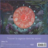 Boîte du puzzle “Trouver la sagesse dans les astres” de Tiphaine Viss, édition First — coffret rectangulaire bleu et orange contenant un puzzle de 500 pièces illustré sur le thème de l’astrologie et des constellations.