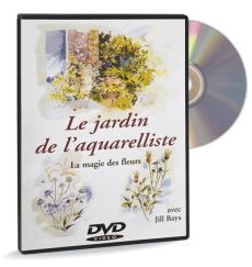 Le jardin de l'aquarelliste, la magie des fleurs - DVD