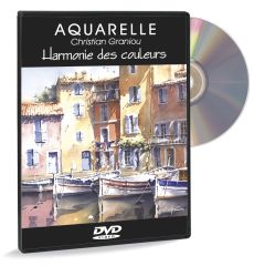DVD Christian Graniou tuto peinture aquarelle paysage