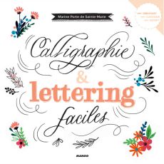 Calligraphie et lettering faciles - Livre de Marine Porte de Sainte-Marie