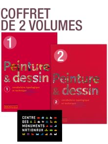 Peinture et dessin - Vocabulaire typologique et technique - COFFRET de 2 volumes